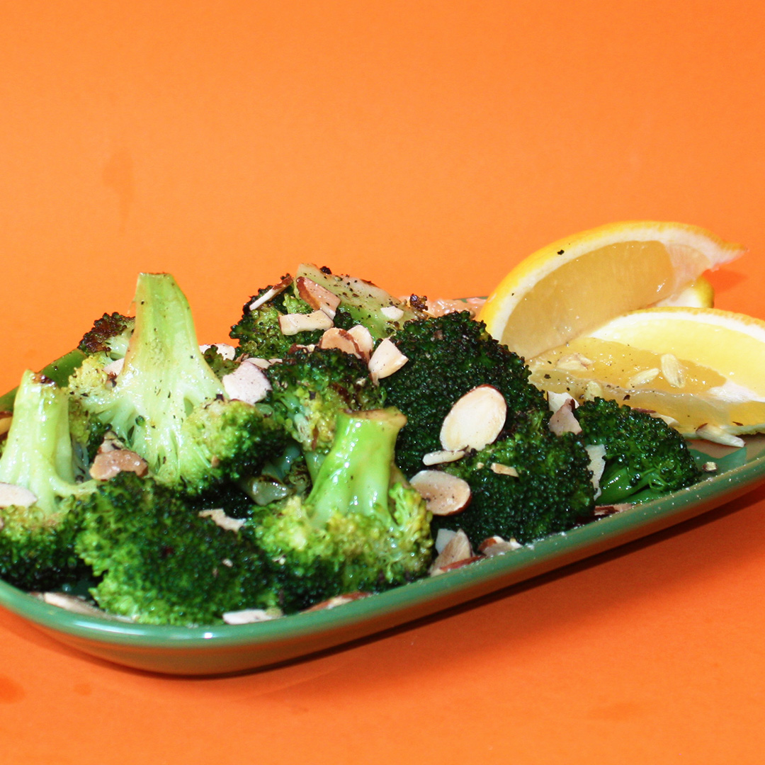 Broccoli florets from Community Burgers
